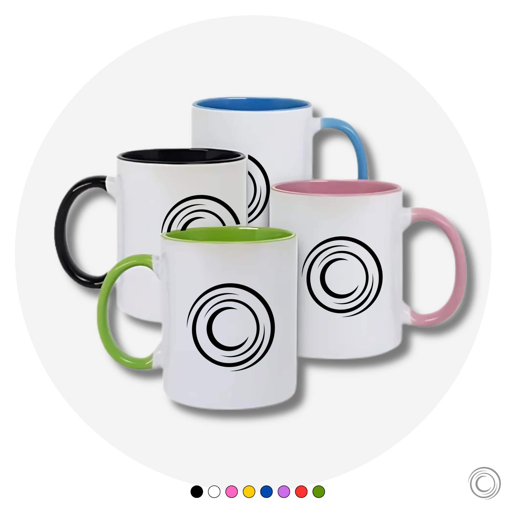 Caneca de Ceramica colorida
